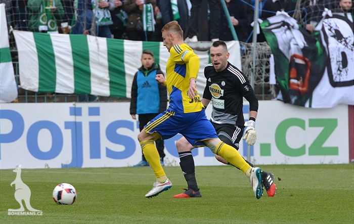 Bohemians Praha 1905 - FC Fastav Zlín 0:2 (0:1)