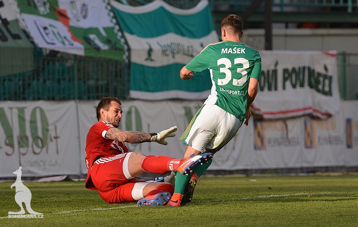 Bohemians Praha 1905 - FC Fastav Zlín 0:2 (0:1) 