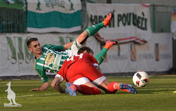 Bohemians Praha 1905 - FC Fastav Zlín 0:2 (0:1) 