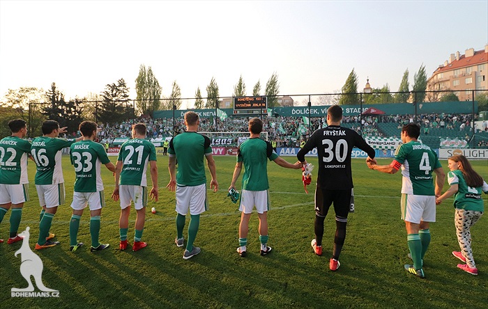 Bohemians Praha 1905 - FC Vysočina JIhlava 1:1 (0:0)