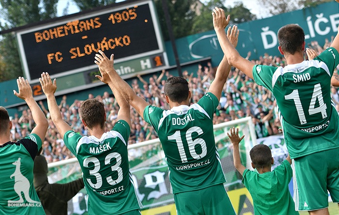 Bohemians Praha 1905 - 1. FC Slovácko 2:1 (2:0)