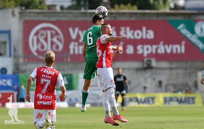 Pardubice - Bohemians 3:0 (1:0)