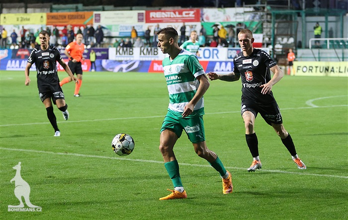 Bohemians - Hradec Králové 1:2 (1:2)