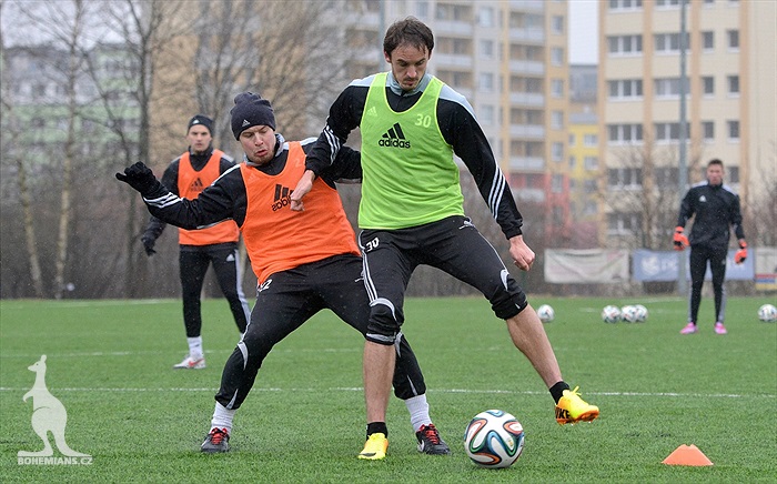 Nové tváře se zapojily do tréninku 