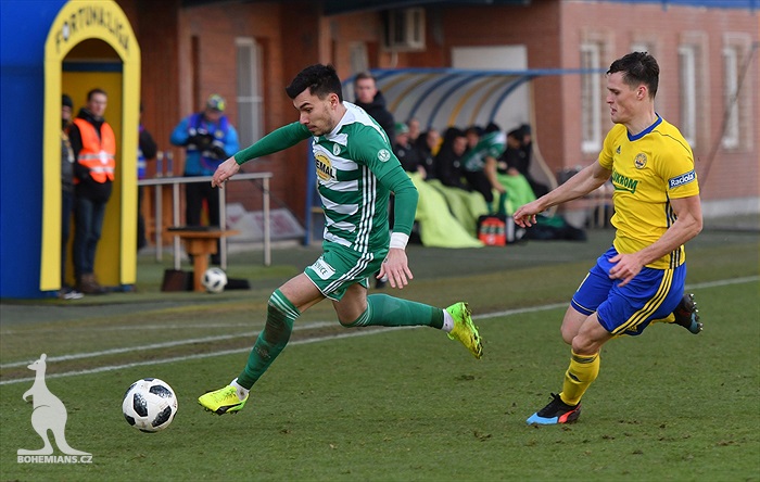 FC Fastav Zlín - Bohemians Praha 1905 0:2 (0:1)