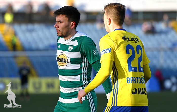 FC Fastav Zlín - Bohemians Praha 1905 0:2 (0:1)