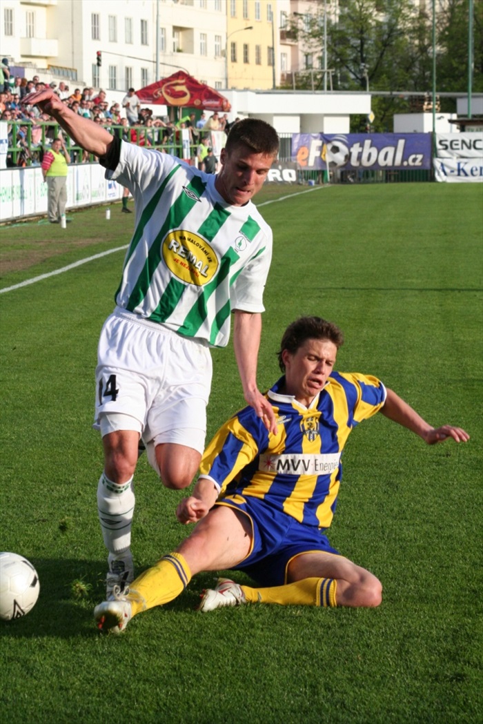 Lukáš Marek odehrál velmi dobrý zápas.