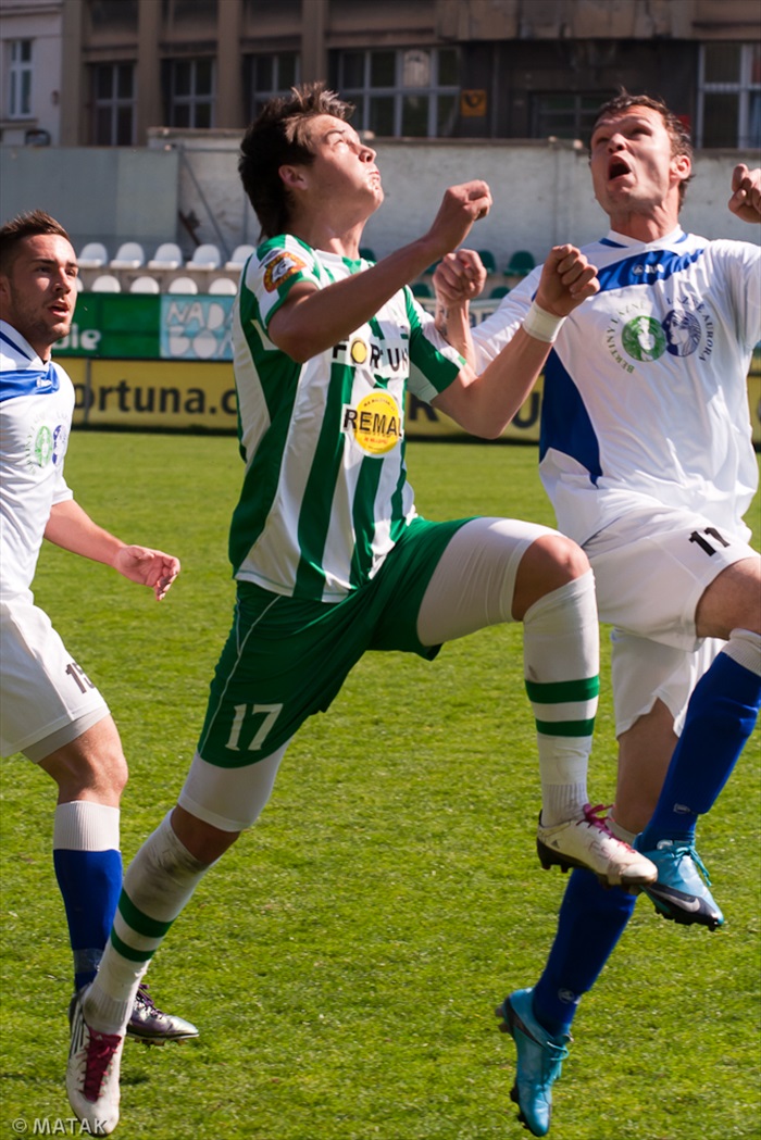 Bohemians 1905 B - Jiskra Třeboń 1:0