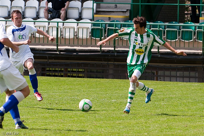 Bohemians 1905 B - Jiskra Třeboń 1:0