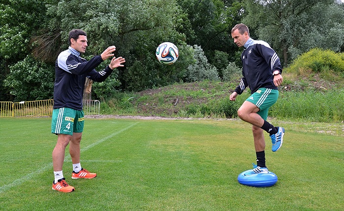 Dopolední trénink - příprava pokračuje