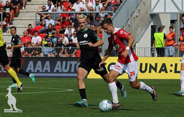 Pardubice - Bohemians 0:1 (0:1)