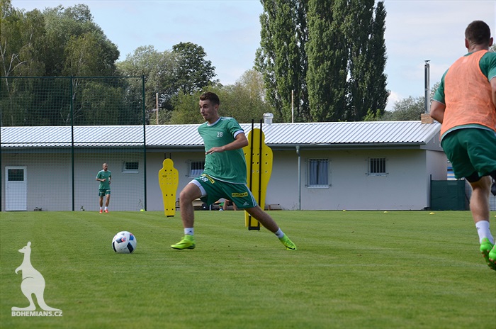 Dominik Mašek již trénoval s mužstvem