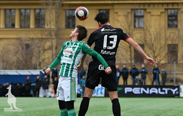 Bohemians Praha 1905 - FC Hradec Králové 2:1 (1:0)