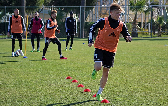 Páteční trénink v Turecku