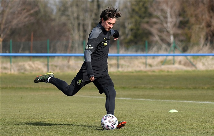 Antonín Vaníček na Mistrovství Evropy U21