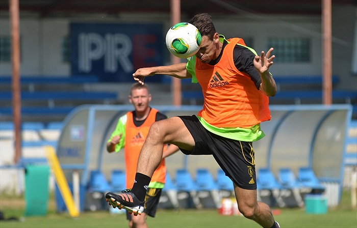 Áčko dnes trénovalo v Uhříněvsi