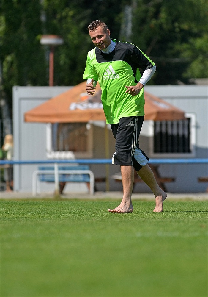 Áčko dnes trénovalo v Uhříněvsi