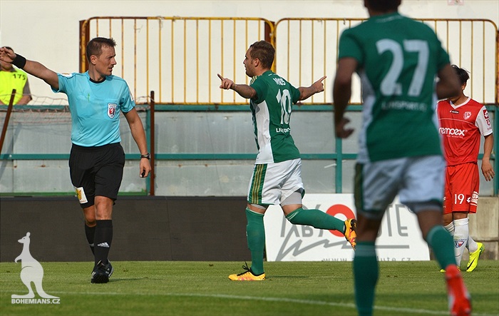 Bohemians Praha 1905 - FK Pardubice 2:1 (0:1)