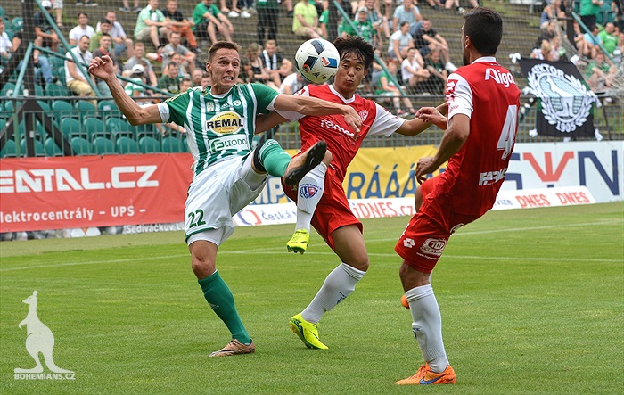Bohemians Praha 1905 - FK Pardubice 2:1 (0:1)
