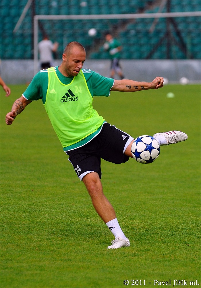 Bohemka se připravuje na Baník Ostrava