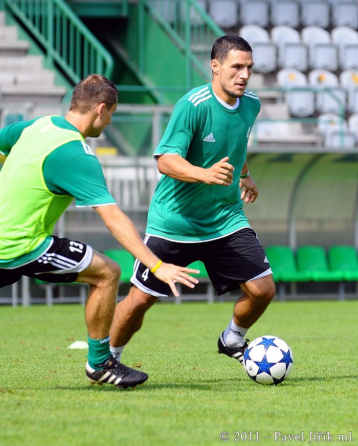 Bohemka se připravuje na Baník Ostrava