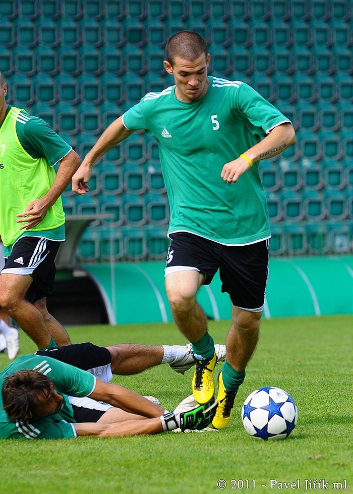 Bohemka se připravuje na Baník Ostrava