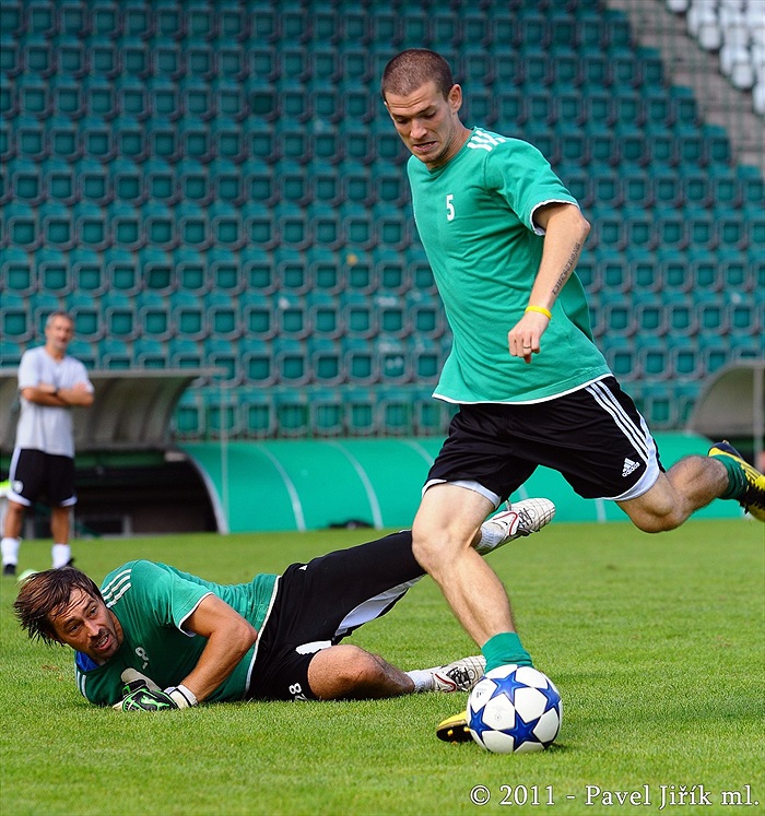 Bohemka se připravuje na Baník Ostrava