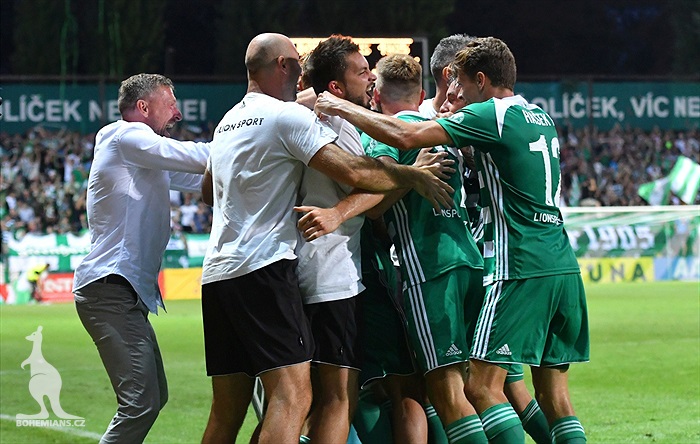 Bohemians Praha 1905 - AC Sparta Praha 1:1 (0:0)