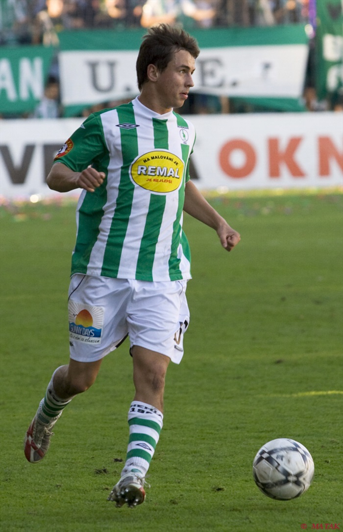 Mladá naděje Bohemians - Jan Moravec.
