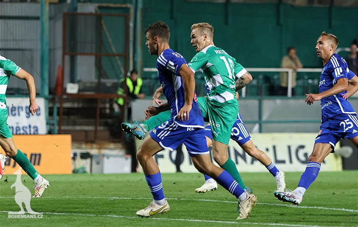 Bohemians - Olomouc 3:2 (1:2)