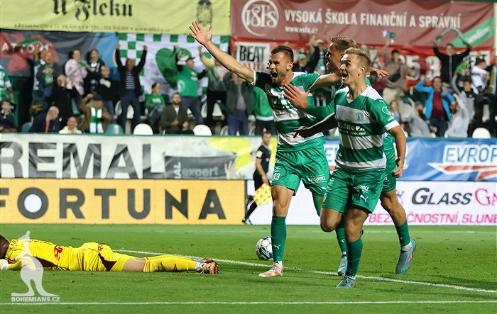 Bohemians - Olomouc 3:2 (1:2)