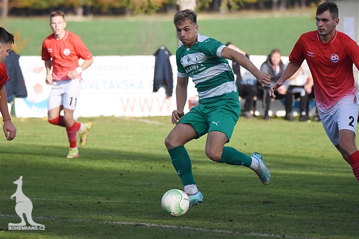 Povltavská fotbalová akademi - Bohemians B 1:2 (1:1)