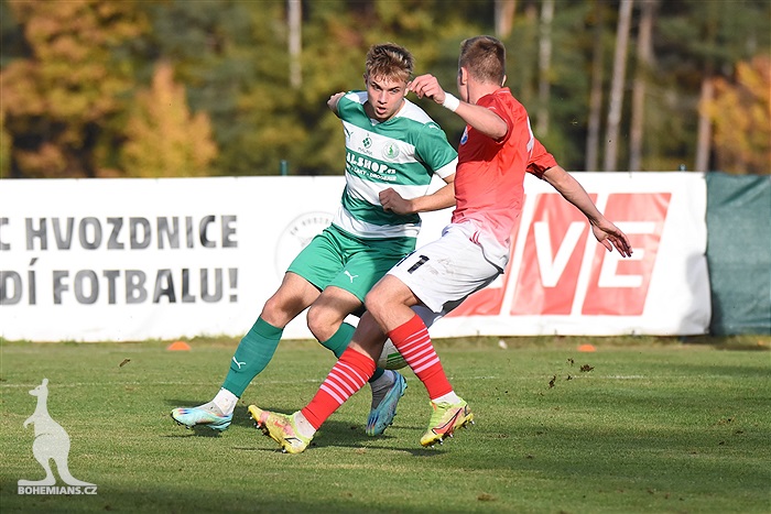 Povltavská fotbalová akademi - Bohemians B 1:2 (1:1)
