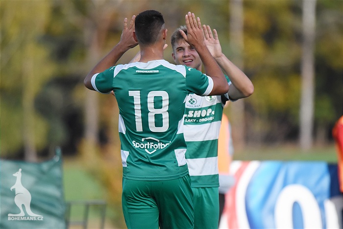 Povltavská fotbalová akademi - Bohemians B 1:2 (1:1)