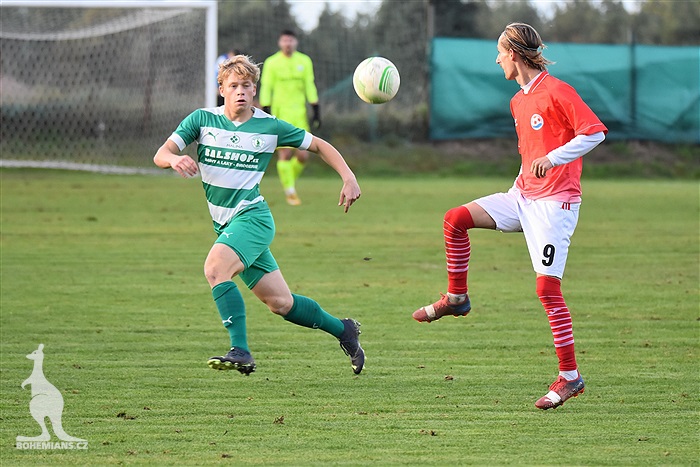 Povltavská fotbalová akademi - Bohemians B 1:2 (1:1)