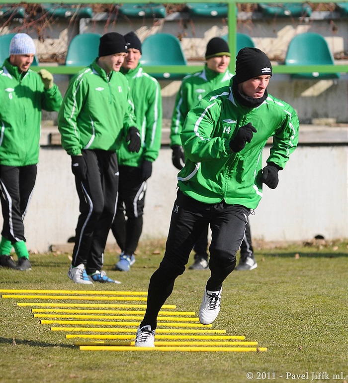 Trénink A mužstva v Ďolíčku