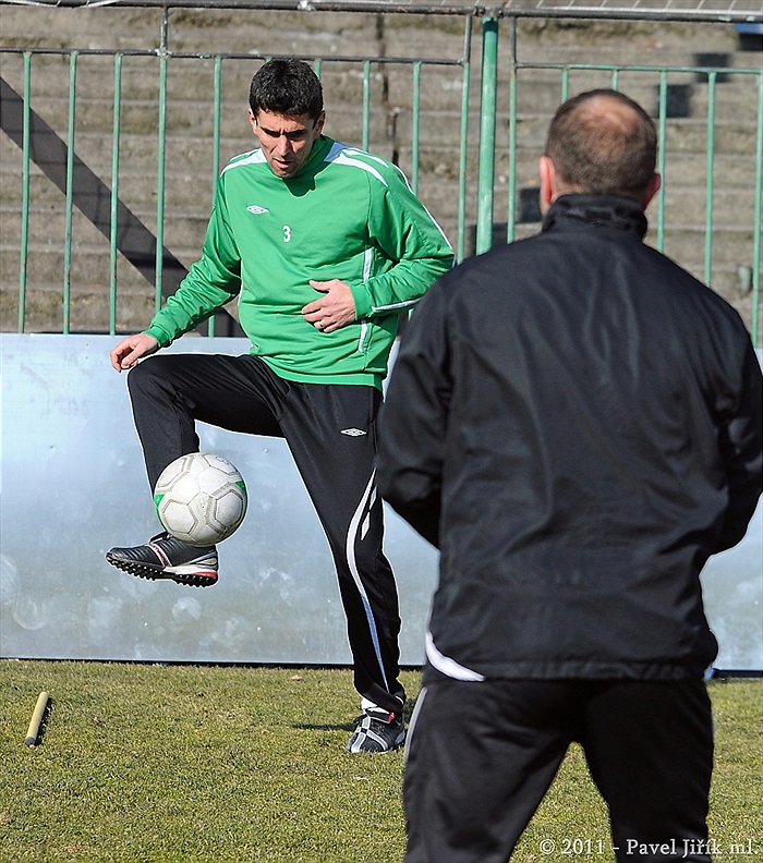 Trénink A mužstva v Ďolíčku