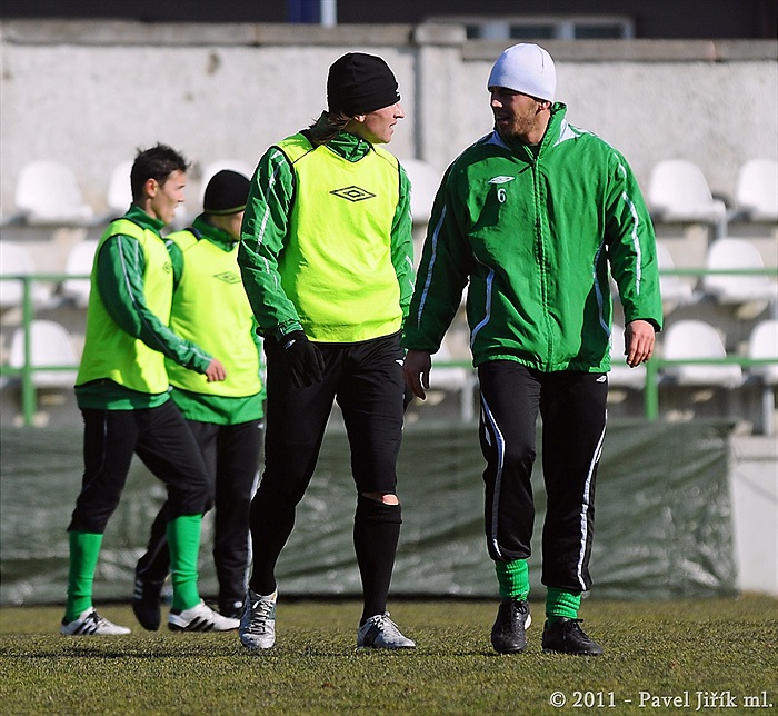 Trénink A mužstva v Ďolíčku