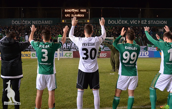 Bohemians Praha 1905 - 1.FC Slovácko 0:0