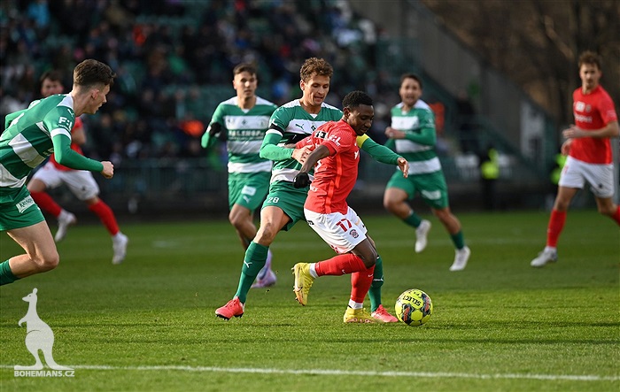 Bohemians - Brno 1:1 (0:0)