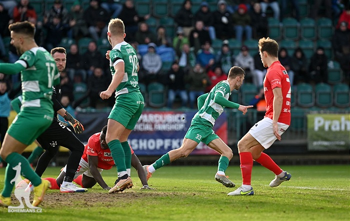 Bohemians - Brno 1:1 (0:0)