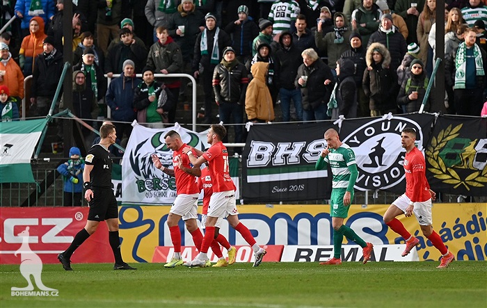 Bohemians - Brno 1:1 (0:0)