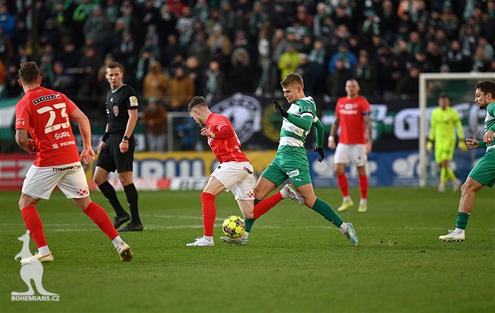 Bohemians - Brno 1:1 (0:0)