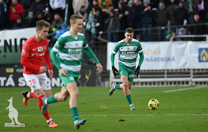 Bohemians - Brno 1:1 (0:0)