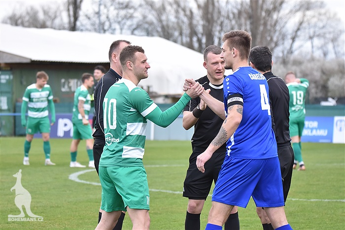 Bohemians B - Králův Dvůr 3:1 (2:0)
