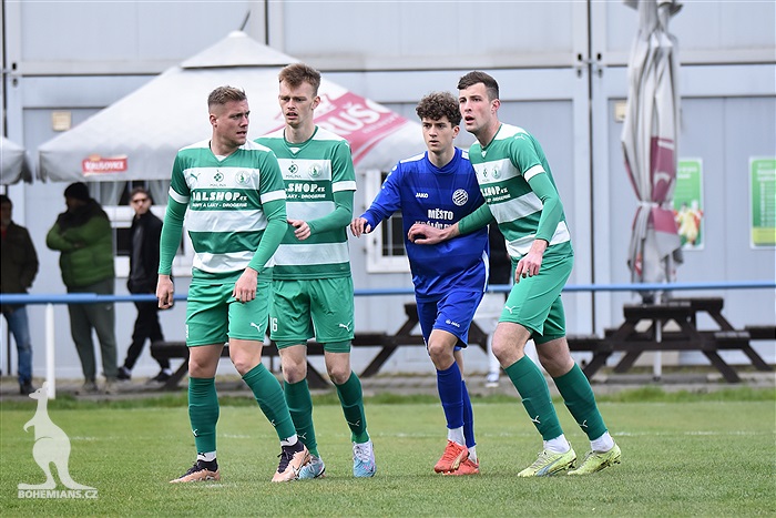 Bohemians B - Králův Dvůr 3:1 (2:0)
