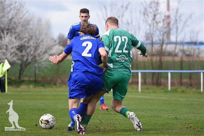 Bohemians B - Králův Dvůr 3:1 (2:0)