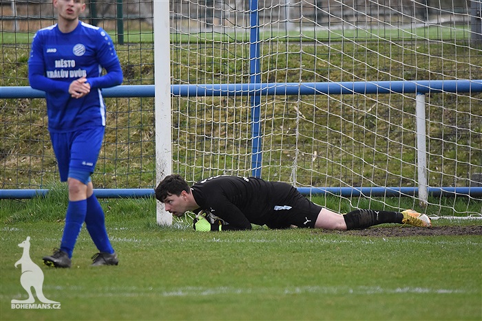 Bohemians B - Králův Dvůr 3:1 (2:0)