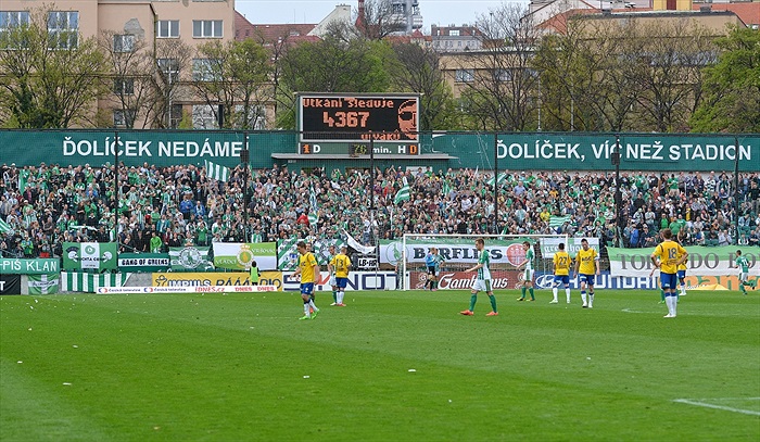 Bohemians Praha 1905 - FK Teplice 1:0 (1:0)