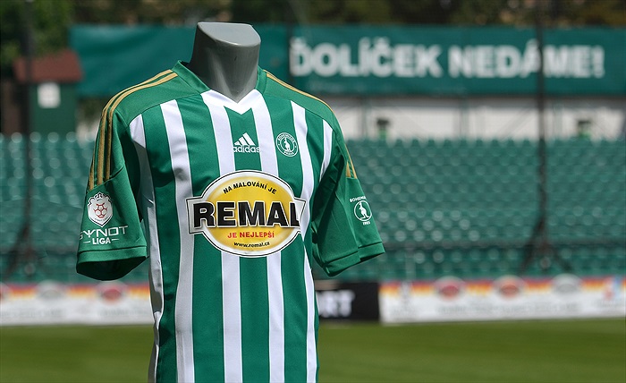 Nový domácí dres Bohemians Praha 2015 pro sezónu 2014/15
